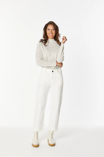Penrith Cord Jeans - Snow