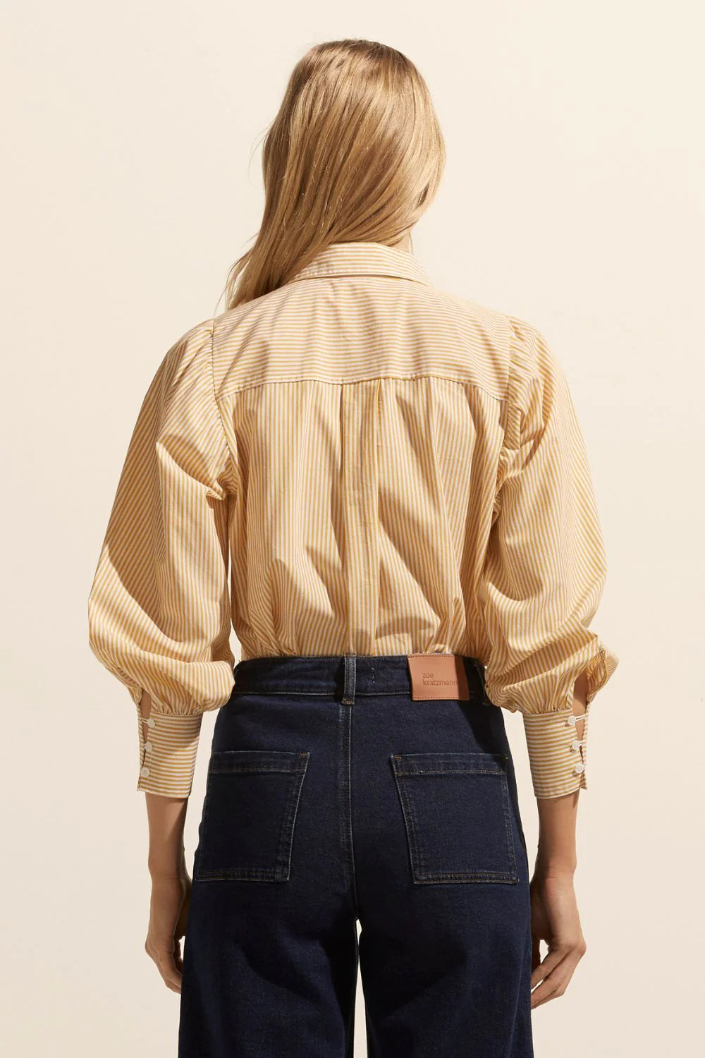 Underpin Top - Ochre Stripe