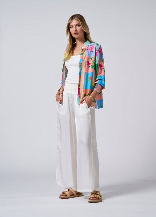 Selene Palazzo Pant - Indigo