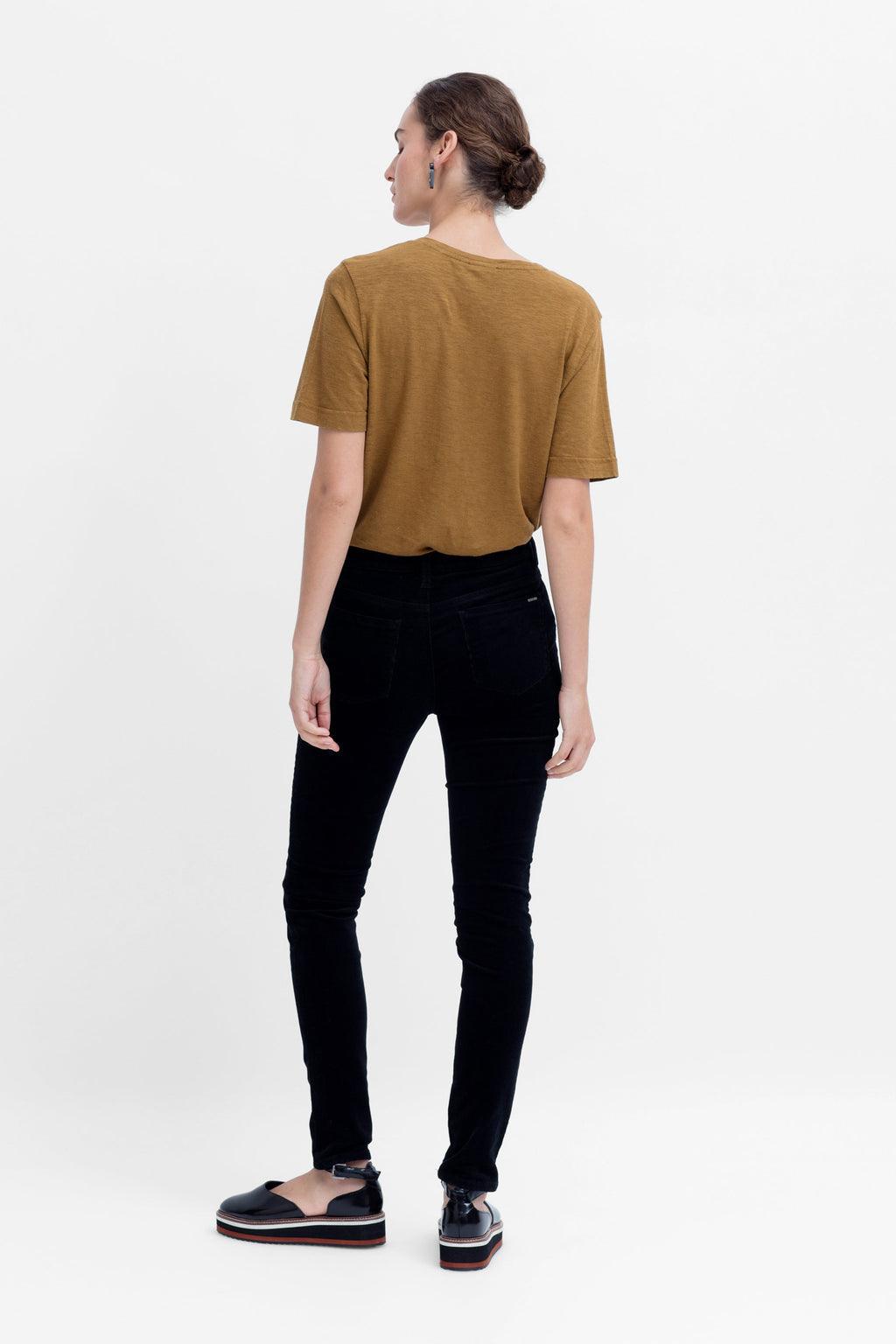Elk- Vand Black Cord Jeans from Outline Clothing - Outline Clothing NZ