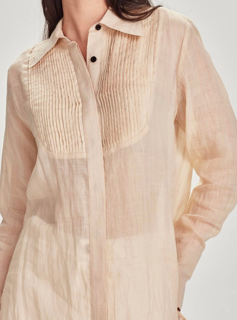 Eugenie Pintuck Shirt - Sills Vintage & Rose